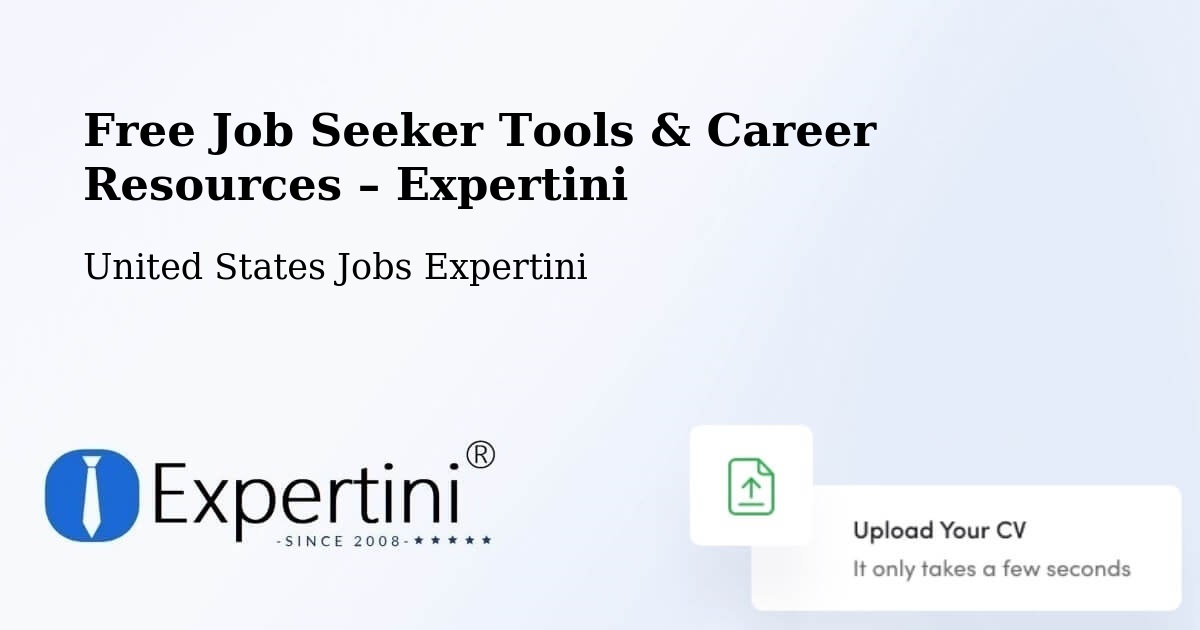 Free Job Seeker Tools & Career Resources – Mattoon - Mattoon, United States Jobs Expertini